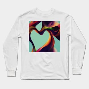 Multidimensional Swirls, Fourteen Long Sleeve T-Shirt